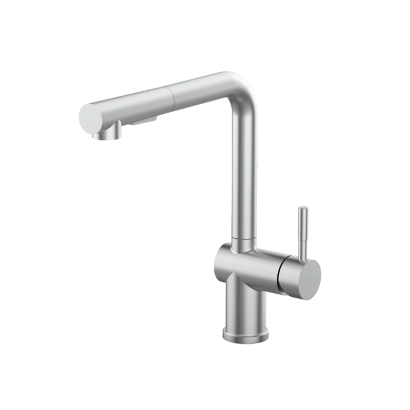 Pull-Out Kitchen Hot And Cold Water Faucet
